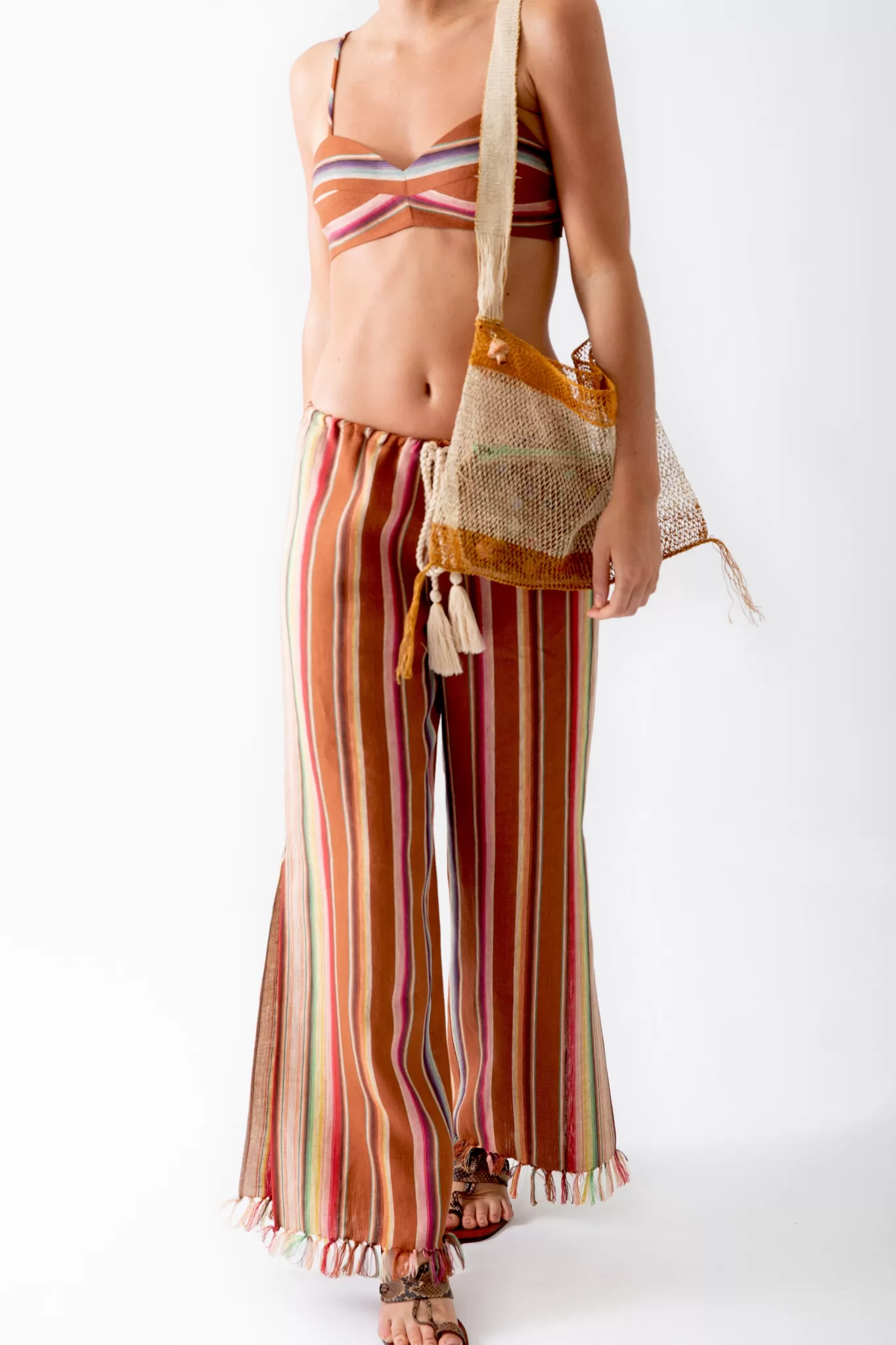 Fifi S Wide-Leg Pants>Miguelina Discount