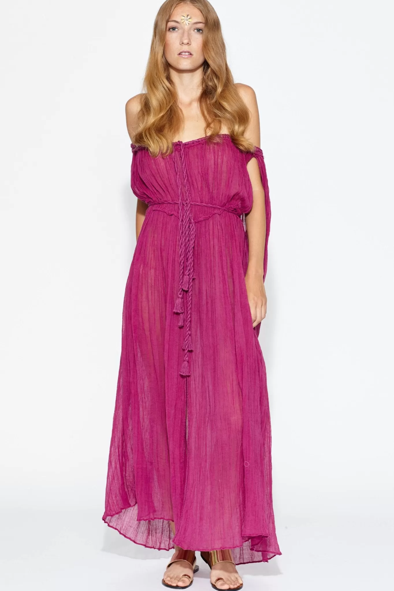 Juno Tassel Tie Dress>Miguelina Best