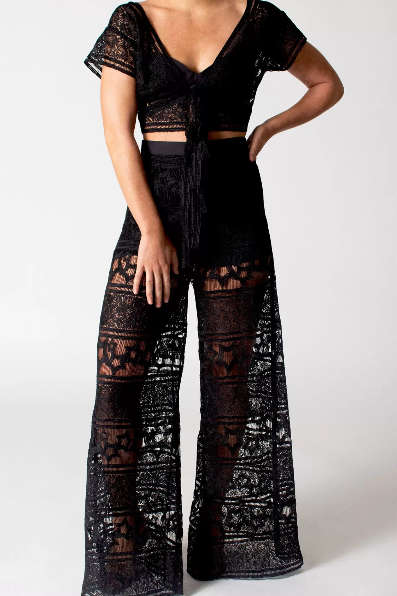 Pamela Constellation Lace Pant>Miguelina Hot