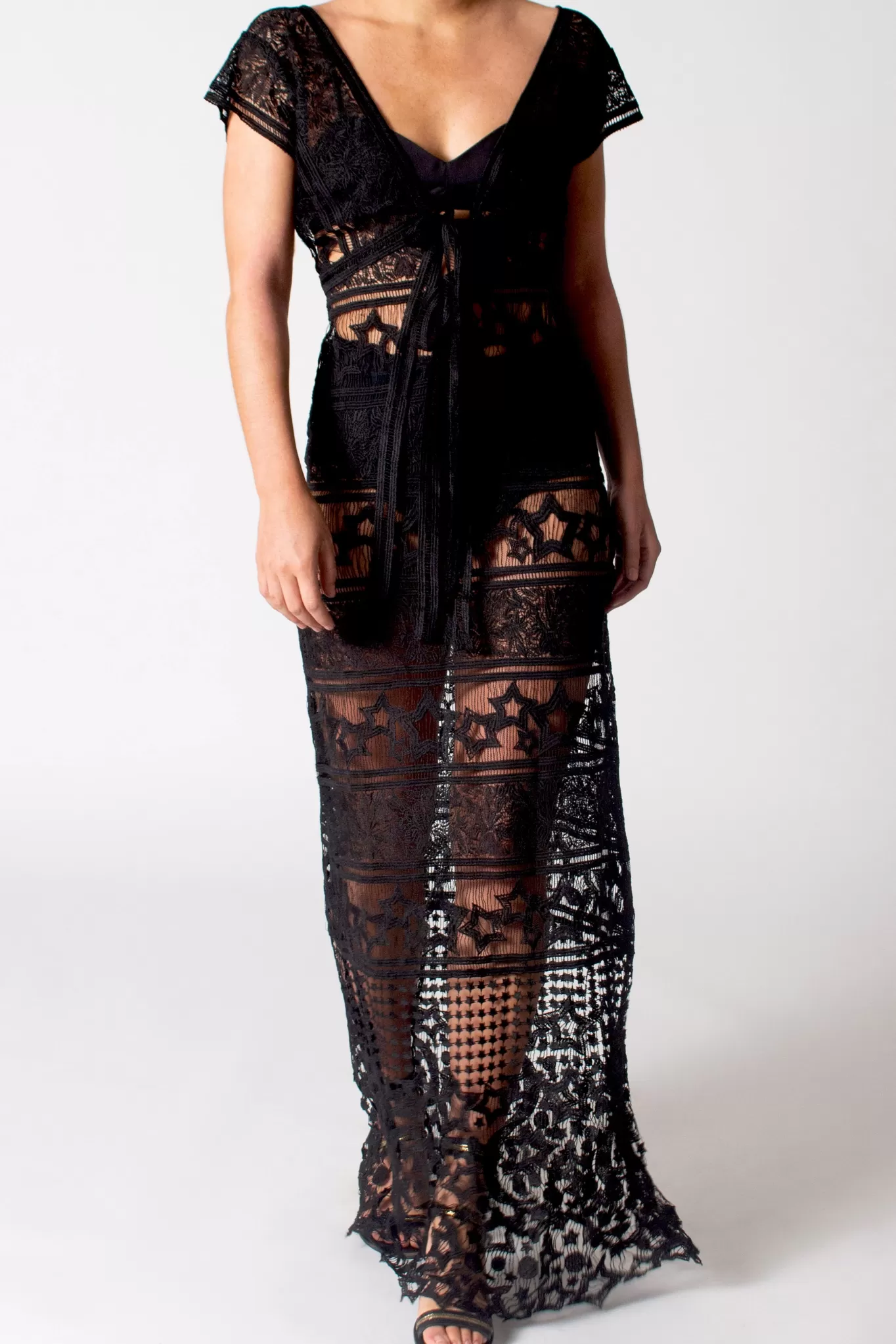 Reina Starlight Maxi Dress>Miguelina Fashion